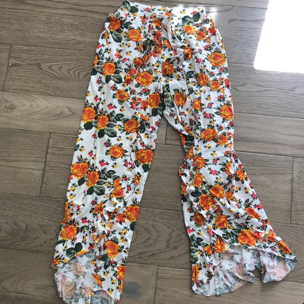 Palazzo pants, perfect for a night out or to wear to the beach.